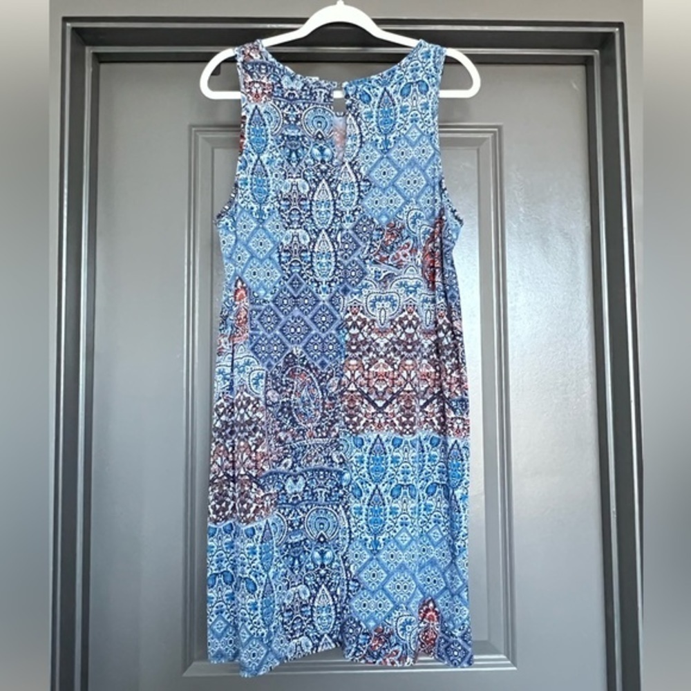 Euc Bcbgeneration Front Drawstring Dresssize L - image 3